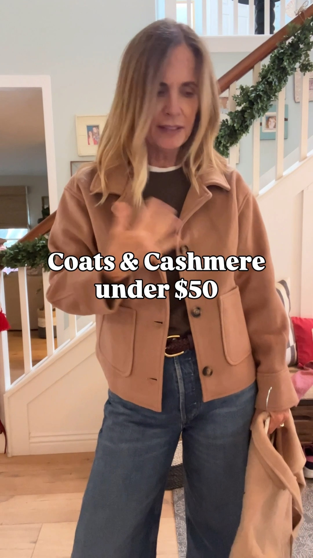 Coats and cashmere under $50!

I’m 5’4” wearing Small top and 25 jeans.

#LTKSeasonal #LTKFindsUnder50 #LTKOver40