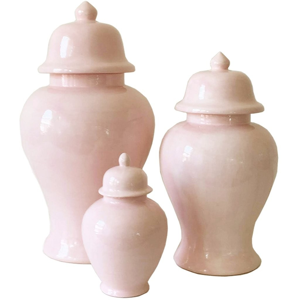 Blush Ginger Jars | Lo Home by Lauren Haskell Designs