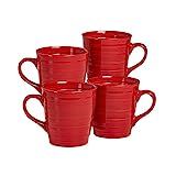 overandback Circo Red Mugs, Set of 4 | Amazon (US)