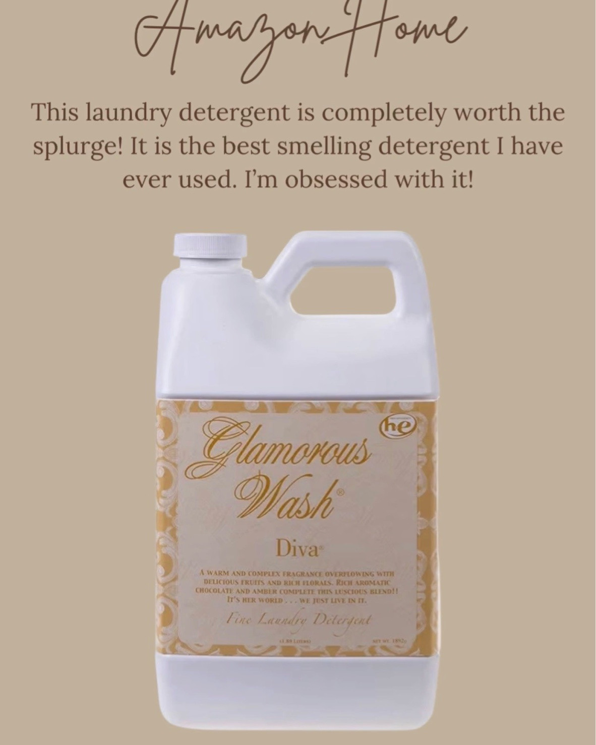 This laundry detergent is the most amazing detergent! I use the scent Diva and it is the best smell that I have ever smelt. I don’t wear any perfume anymore, because this smells so good! It does cost more than regular detergent, but you actually save money because you only have to use such a small amount of this detergent. I personally use this, and also the reviews for this are so good! This would be one of my number one recommendations on Amazon. I can’t tell you how many compliments I get from using this laundry detergent, and my fiancé loves it as well! Also, my daughter has sensitive skin, and this detergent has never bothered her. This is totally worth the splurge!￼￼￼

#LTKselfcare #LTKHome #LTKmomlife