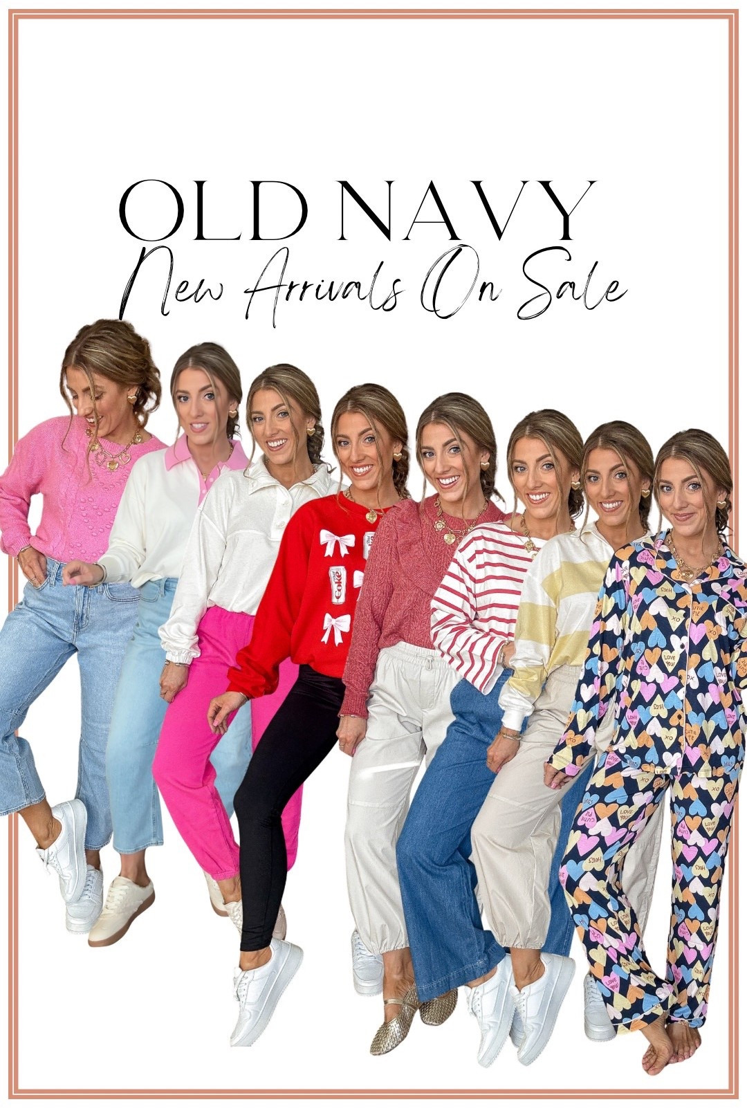 Old Navy new arrivals are so good right now ✨ I’m sharing a full roundup of affordable, everyday outfits that are comfortable, flattering, and easy to wear on repeat 🤍 From cozy sweaters and casual pullovers to relaxed denim, joggers, and lounge sets, these Old Navy pieces are perfect for school drop-off, running errands, travel days, and casual weekends 👟👜 I love how effortless these outfits feel while still looking put together — and everything mixes and matches so easily 🙌 If you’re looking for budget-friendly fashion, versatile wardrobe staples, and casual outfits you’ll actually wear, this Old Navy drop is a must-see 🛍️ Many of these styles are currently on sale, making it a great time to refresh your everyday wardrobe ✨

#oldnavy #oldnavyfinds #oldnavystyle #oldnavyhaul #oldnavynewarrivals #affordablefashion #everydayoutfits #casualstyle #comfyoutfits #momstyle #budgetfriendlyfashion #outfitinspo #ltkstyle #ltkfashion