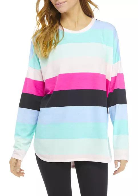 Women's Long Sleeve Baby Terry Sweatshirt | Belk