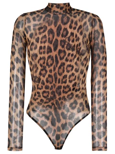 PHILIPP PLEIN Leopard Print Bodie - Farfetch | Farfetch Global