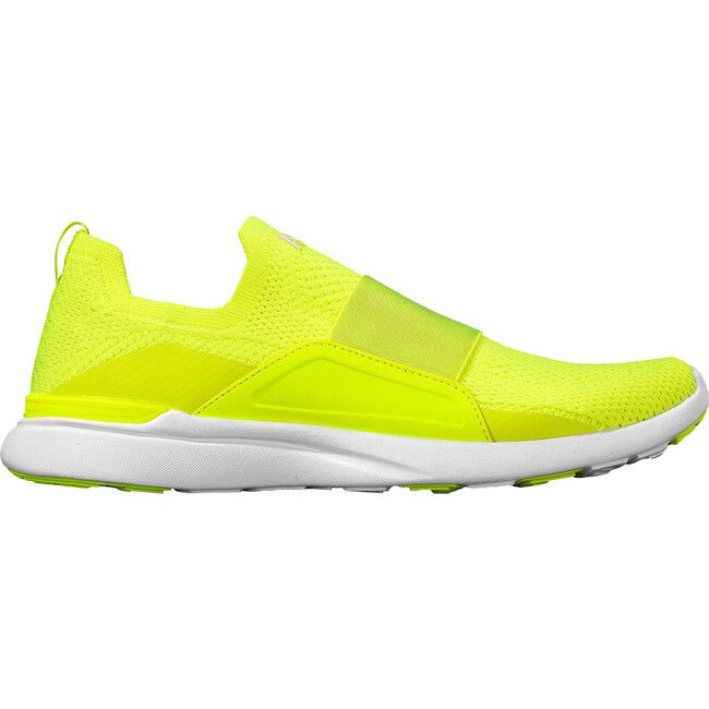 APL | Women's TechLoom Bliss Shoes, Energy & White (Yellow, Size 8) | Maisonette | Maisonette