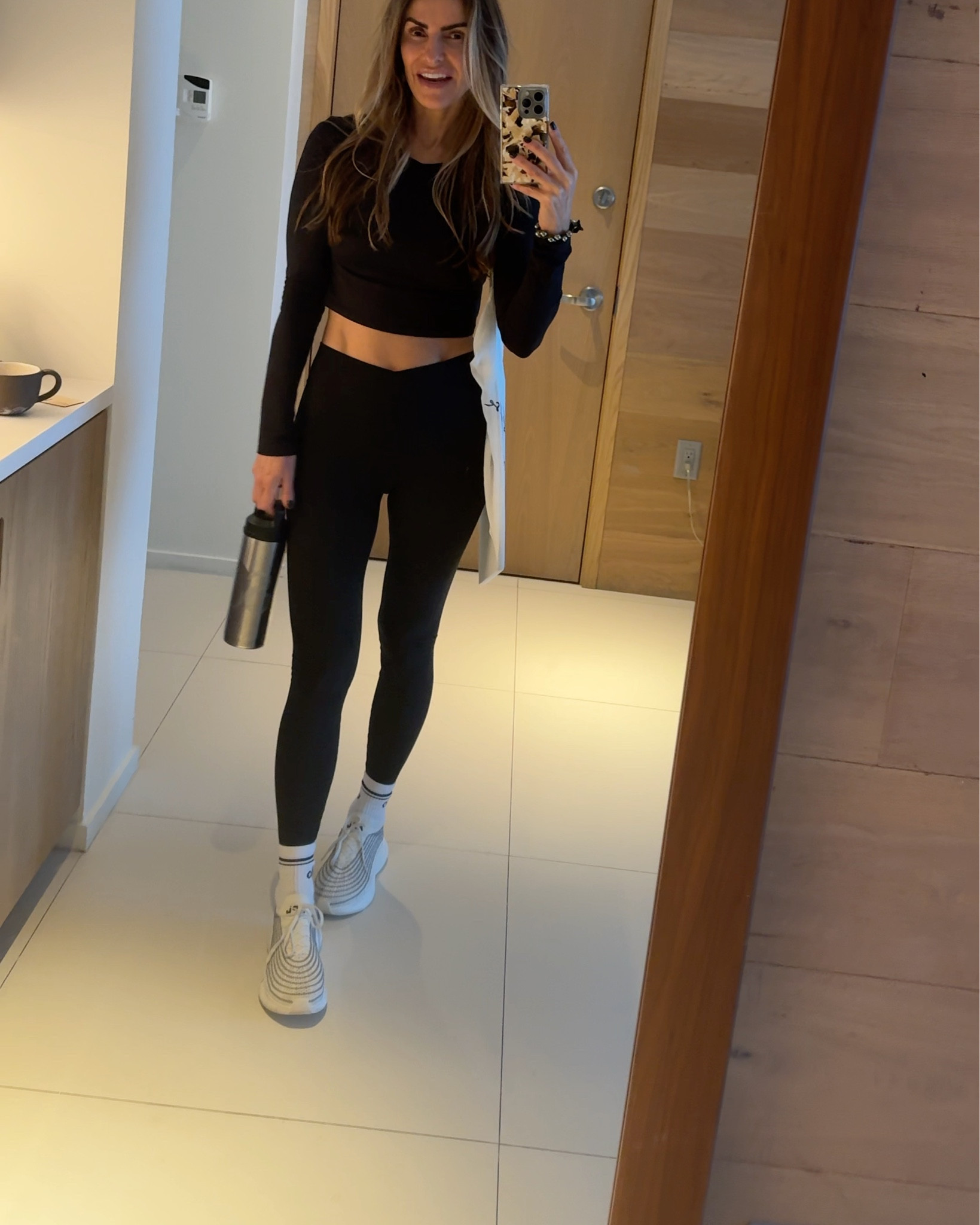 off to do a quick @ashley_eckhoff  here at our hotel @miamibeachedition the gym here is small but nice

shop my fav set runs tts wearing small top & x-small leggings i own in so many color ways! 

+ only sneakers i wear & some of my must-have wellness products i swear by too! 

#LTKfitnessgoals #LTKActive #LTKBeauty