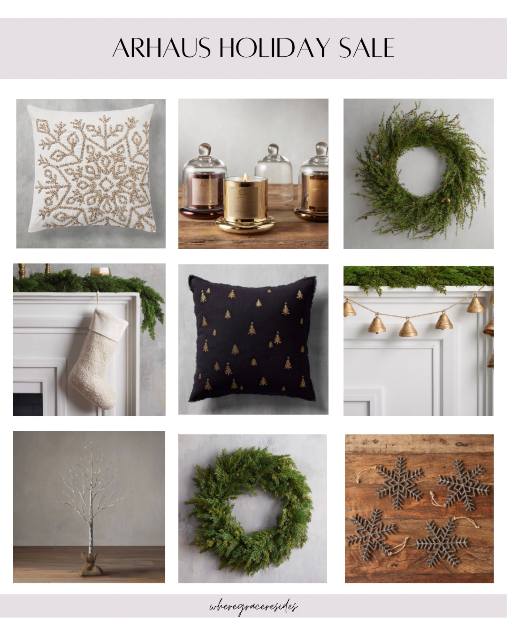 Up to 60% off holiday decor at Arhaus! So many beautiful pieces. 

Home decor, Christmas decor, Christmas wreath, Christmas pillow, Christmas stocking, Christmas ornament

#LTKHoliday #LTKhome #LTKsalealert