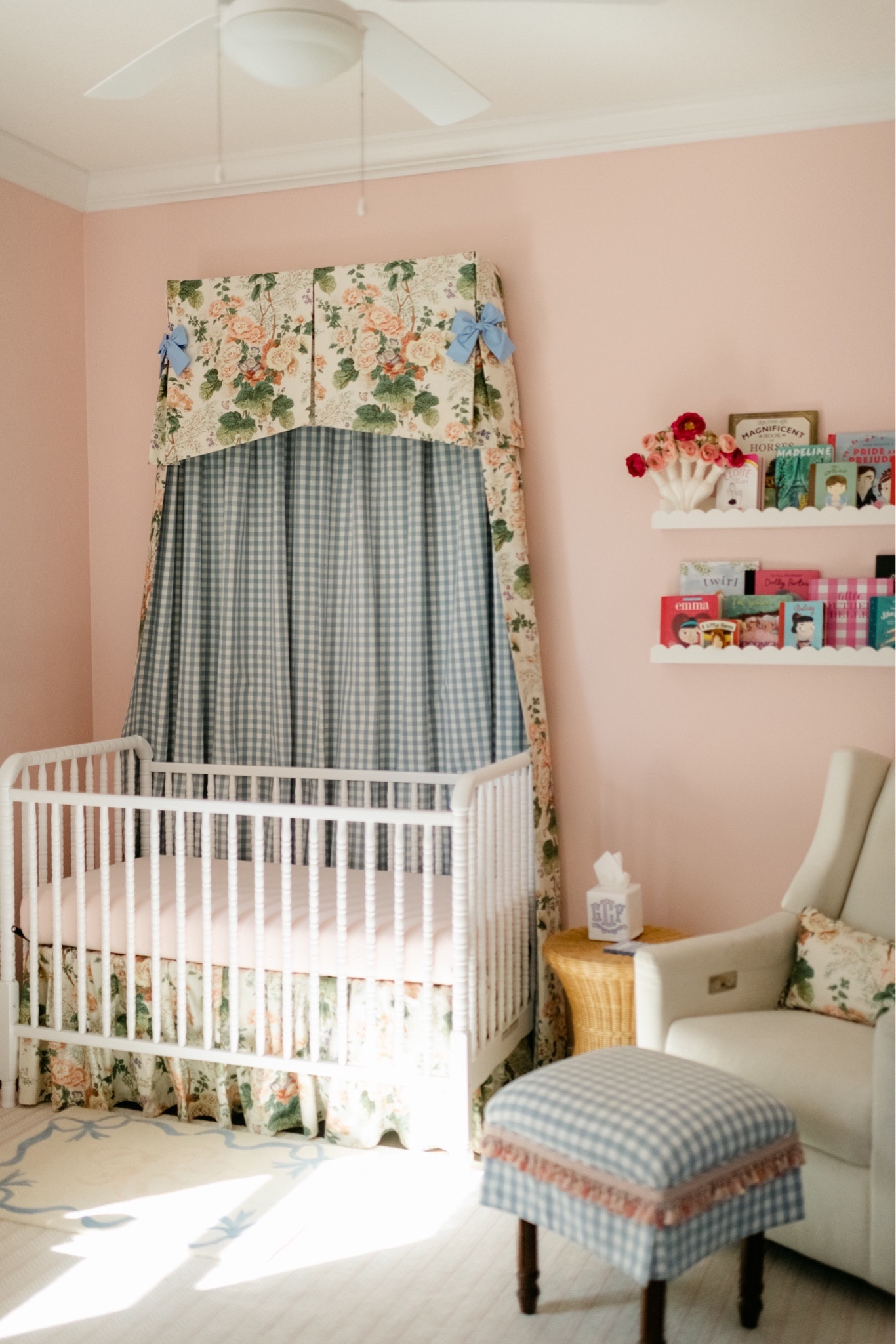 Georgia’s room 🎀

📸 Jessie Roffer Photography



Grandmillenial nursery
Lee jofa nursery
Floral nursery
Bow nursery
Girly nursery
Nursery monogram
Scallop nursery 
Gingham nursery
Pink nursery
Blue nursery

#LTKhome #LTKfamily #LTKbaby