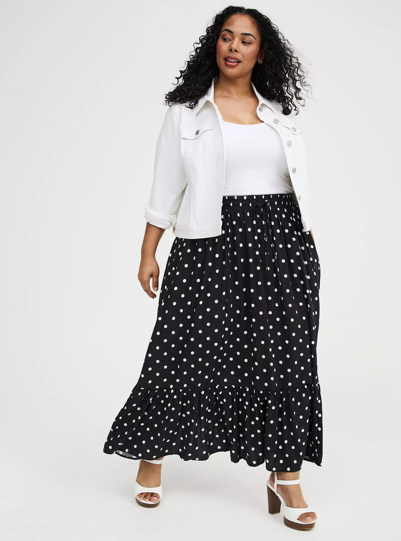 Tiered Maxi Skirt | Torrid (US & Canada)