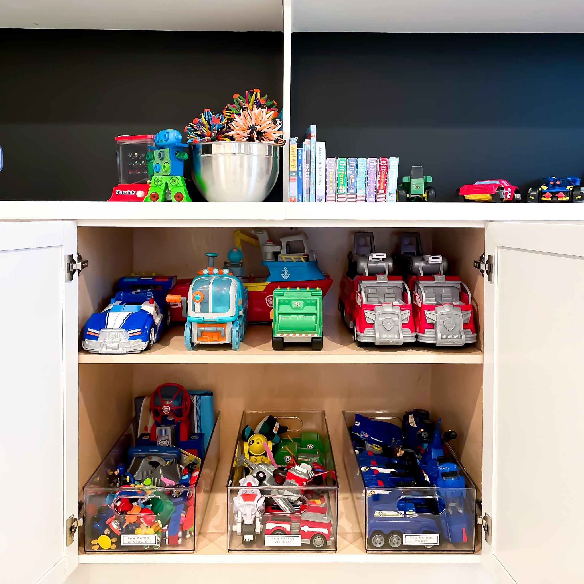 Ready to RESTORE your peace of mind 

SORT + STORE offers routine restore sessions to help reset and refresh any previously organized space to meet the new interests and routines for growing families. 

Creating a space that supports your family’s needs is our goal with every project, but as time passes so do phases and adjusting the systems is a critical step in continuing to live in an organized space that simplifies your life. 

Check out our LTK shop to see which product we used for these deep toy cabinets 🚒

#sortandstore #playroom #playroomdecor #playroominspo #playroomdesign #boysroom #boysroominspo #customcabinets #pawpatrol #organized #getorganized #thehomeeditatwalmart #homeorganization #homeorganizer #southpark #southcharlotte #baxtervillage #fortmill #tegacay #waxhaw #ballantyne #backtoschool

#LTKfamily #LTKkids #LTKhome