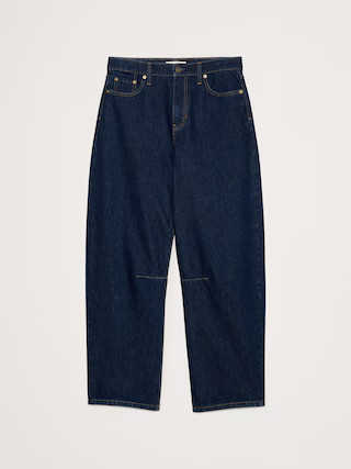 Mid-Rise Barrel Ankle Jean | Banana Republic (US)