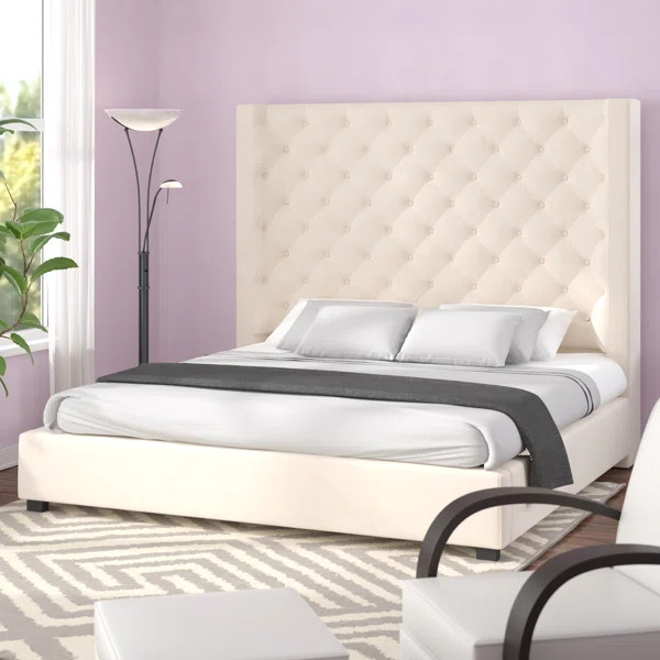 Cannonville Tufted Upholstered Standard Bed | Wayfair Professional