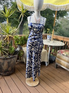 House of Harlow 1960 print Satin Slip Midi Dress Size M | eBay US