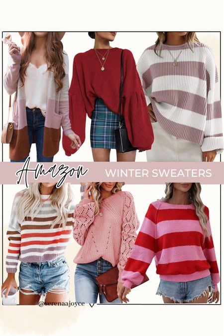 Amazon fashion, amazon winter fashion, winter outfits, winter fashion, amazon sweaters, Valentines Day sweaters

#LTKunder100 #LTKunder50 #LTKSeasonal