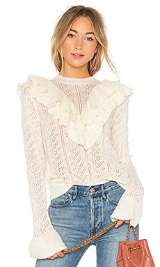 Tularosa Manny Sweater in Ivory from Revolve.com | Revolve Clothing (Global)