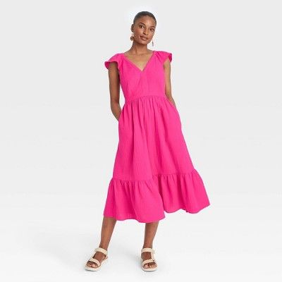 Women's Ruffle Tank Dress - Universal Thread™ | Target
