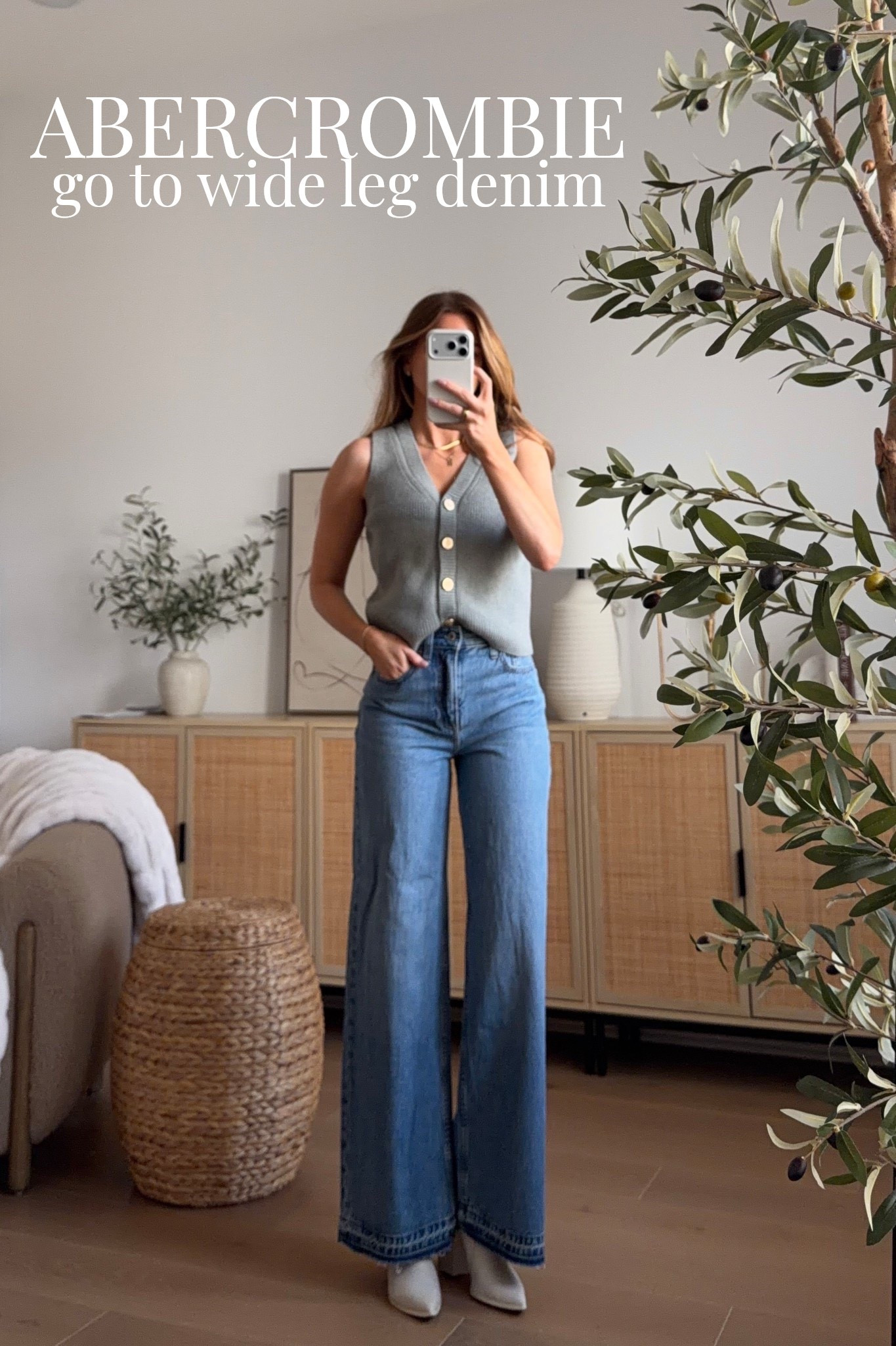 sweater tank: xs // jeans: 24 regular (i’m 5’3)

abercrombie, a&f, denim, jeans, wide leg jeans, michele jaliene

#LTKootd