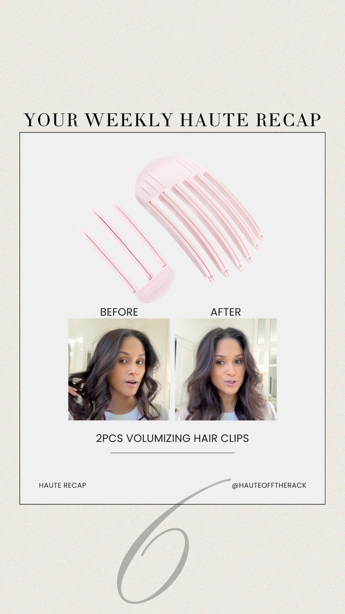 ICYMI here’s a recap on what I shared last week!
6. Volumizing hair clips

#beauty #amazon #hairclips #amazinfinds #dailydeal #amazonbeauty 


#LTKBeauty