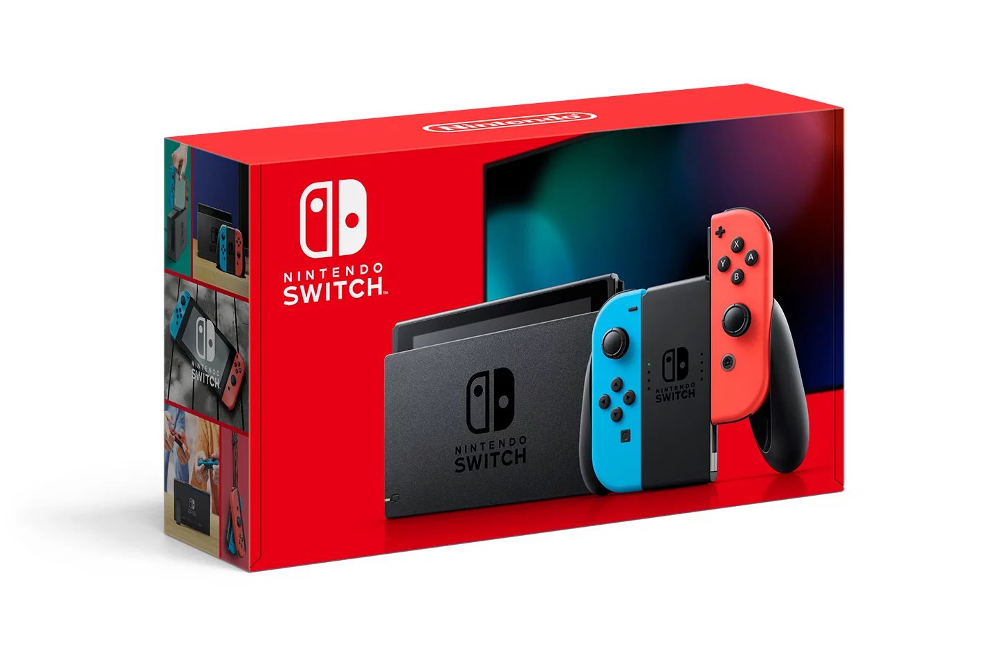 Nintendo Switch Console with Neon Blue & Red Joy-Con. - Refurbished | Walmart (US)