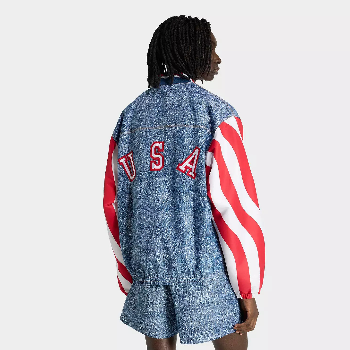 adidas Men's USA Denim Graphic Track Jacket | DICK'S Sporting Goods