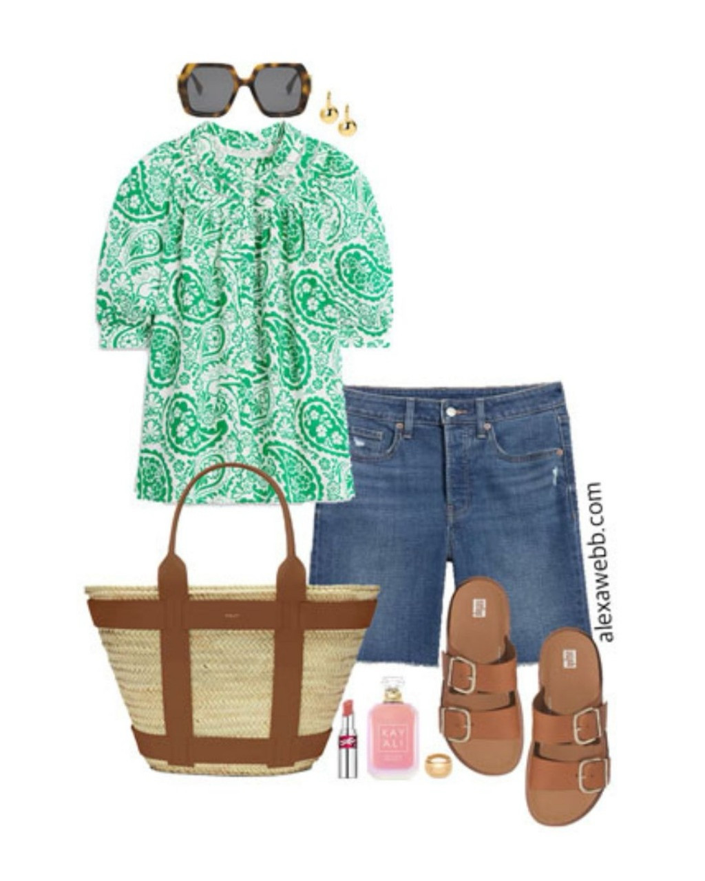 Plus Size Resort Capsule - Part 2 - Plus Size Navy Chino Shorts Outfits - Are you headed somewhere warm this winter? A resort vacation? Well, here is a plus size resort capsule wardrobe. An easy way to pack for your next trip! Alexa Webb #plussize

#LTKTravel #LTKSeasonal #LTKPlusSize