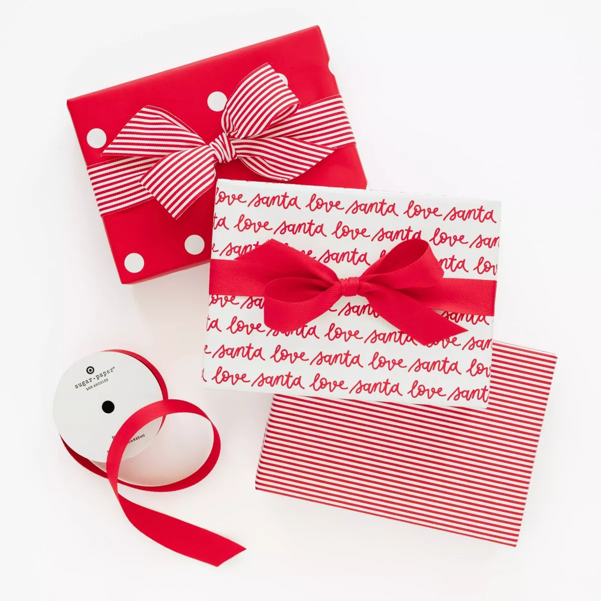 Red and White Gift Wrap Trio - Sugar Paper™ + Target | Target