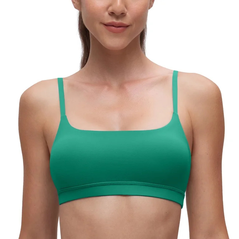 CRZ YOGA Butterluxe Sports Bras for Women Wireless Padded Yoga Workout Bra | Walmart (US)