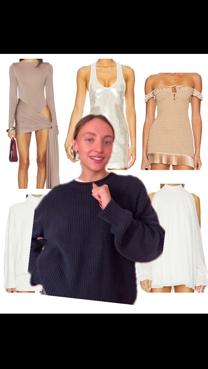 holiday party mini dresses! whether it’s xmas, new years, or anything in between, these will help w ur seasonal cocktail dresses needs!!! #revolve #minidress #holidayparty 