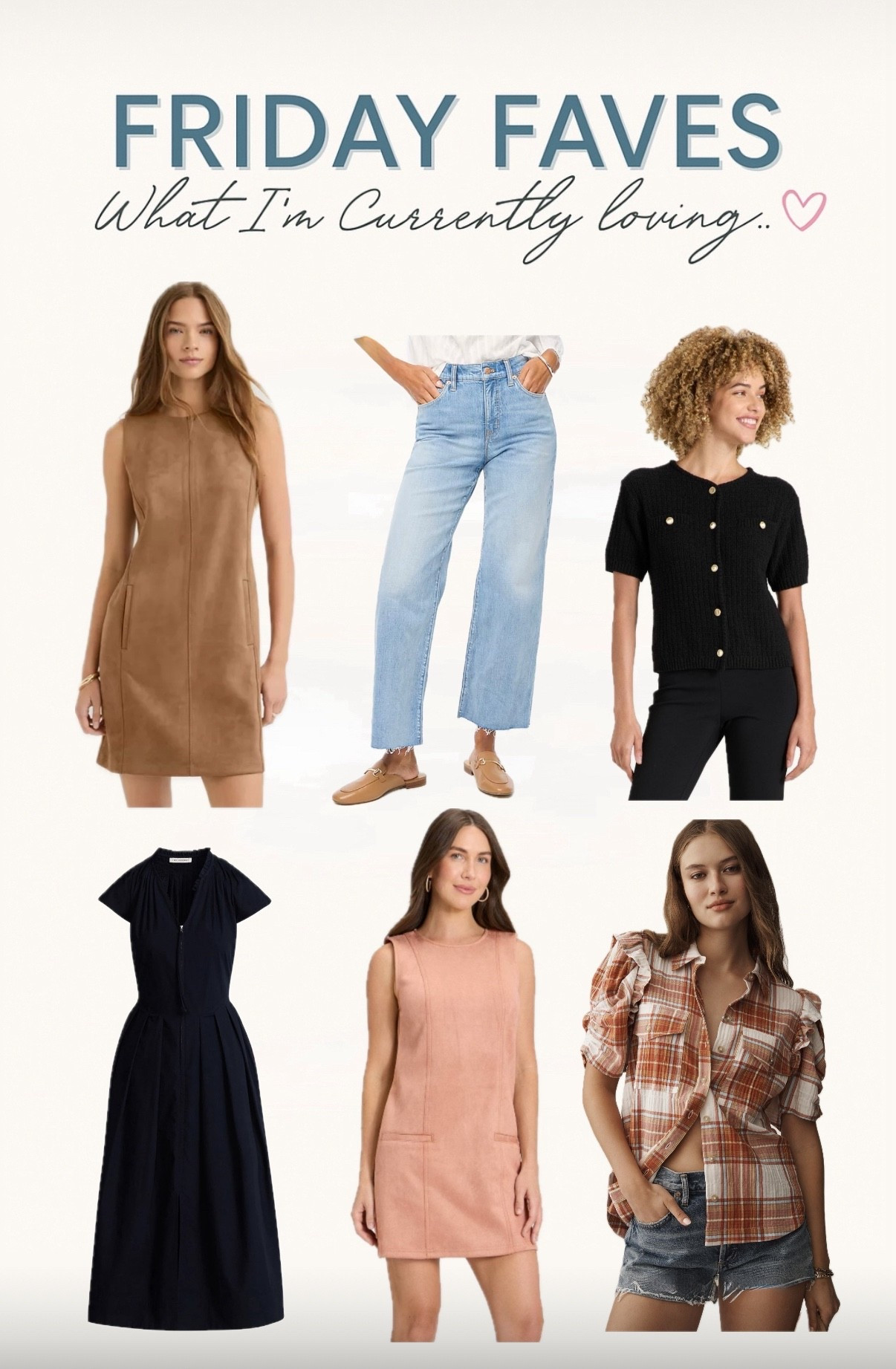 ✨ What I bought this week + what’s still sitting in my cart 👀
Fall feels like the perfect time for a little style refresh — classic neutrals, staple denim, polished dresses, and a pop of plaid for all the cozy fun. 🍂

I love sharing pieces that are easy to wear, versatile, and affordable — the kind of items you’ll actually reach for again and again.

#LTKSaleAlert #LTKFindsUnder50 #LTKFallSale