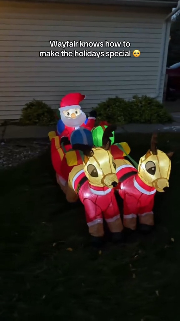 I love a good Christmas inflatable and wayfair has the best of them! We love their quality, affordability and they’re customer service is unmatched!!!! Let me know if you get any of your Christmas inflatables from them this year, you won’t be disappointed! #wayfair #wayfairfinds #christmasinflatables #christmasdecor #wintheseason

#LTKSeasonal #LTKFamily