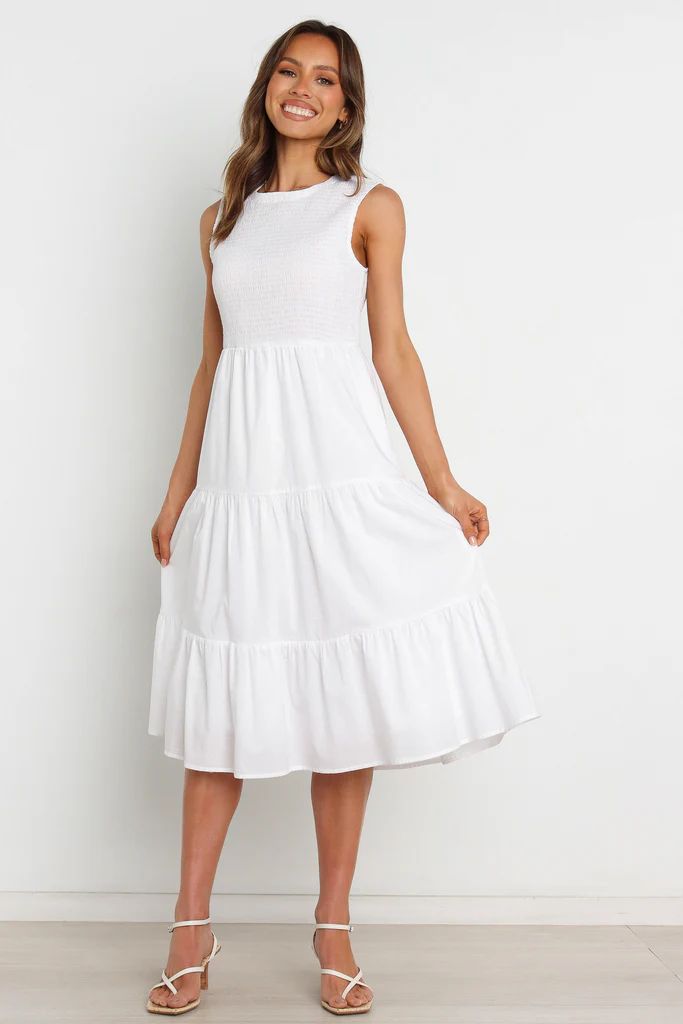 Erhardt Dress - White | Petal & Pup (AU)
