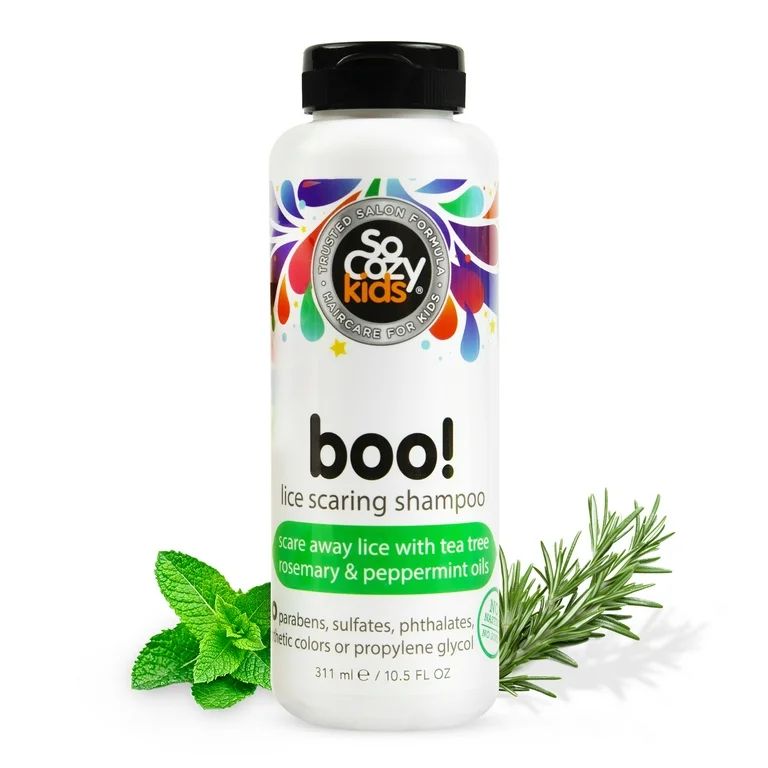 SoCozy Kid's Boo! Lice Shampoo, for All Hair Types,10.5 fl oz | Walmart (US)