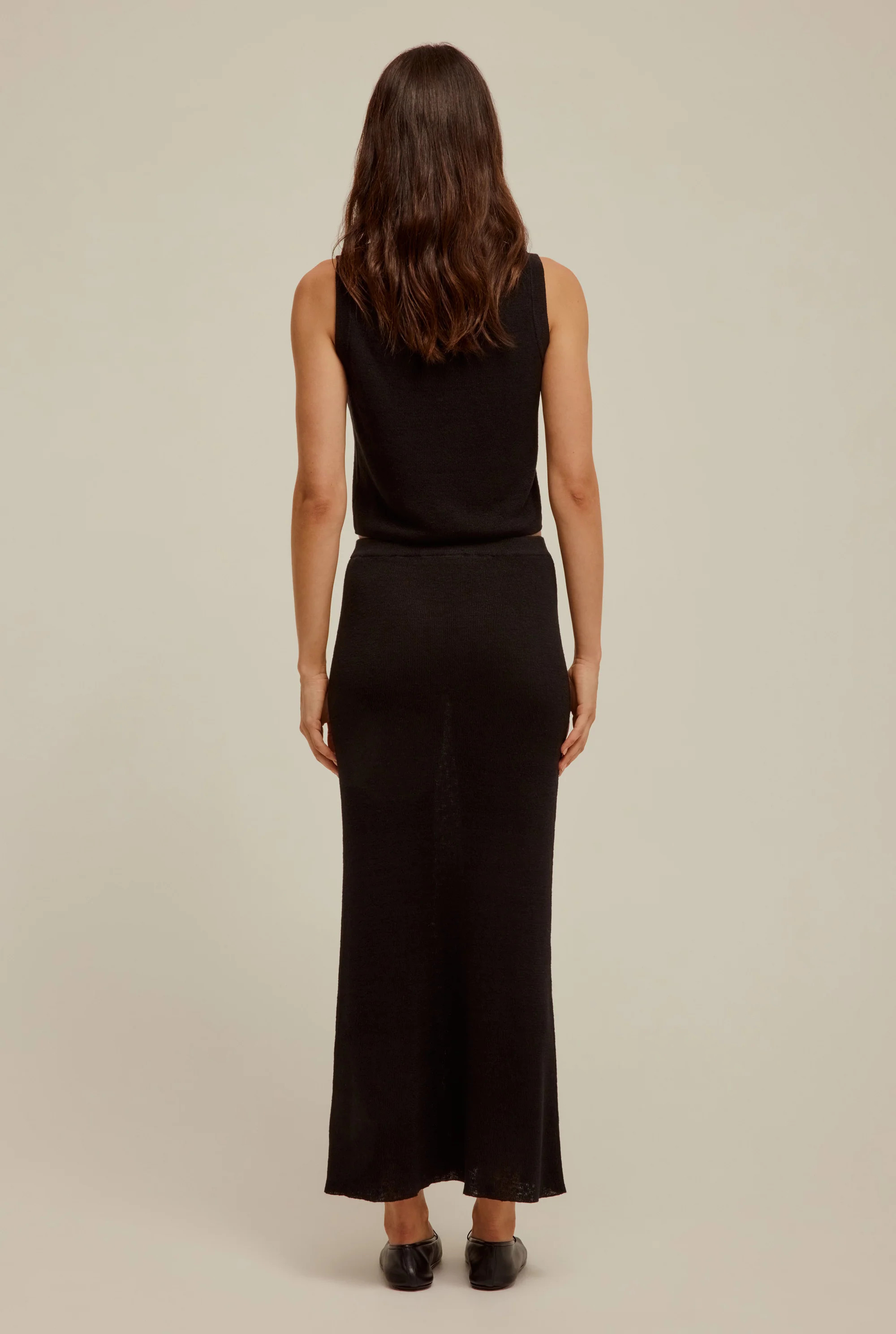 Rib Knitted Skirt | Venroy AU