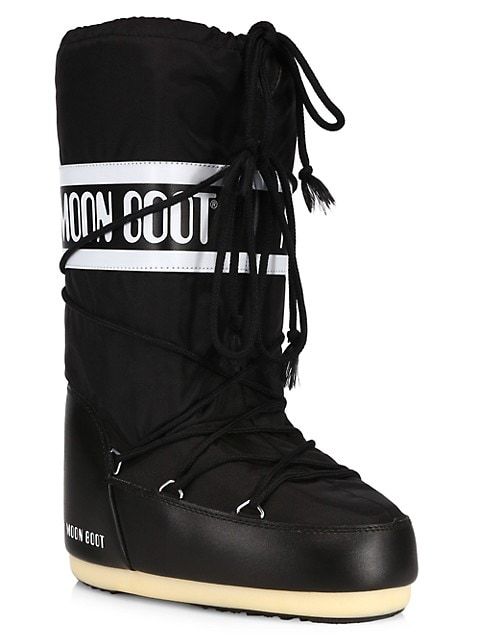 Moon Boot Icon Nylon Snow Boots | Saks Fifth Avenue