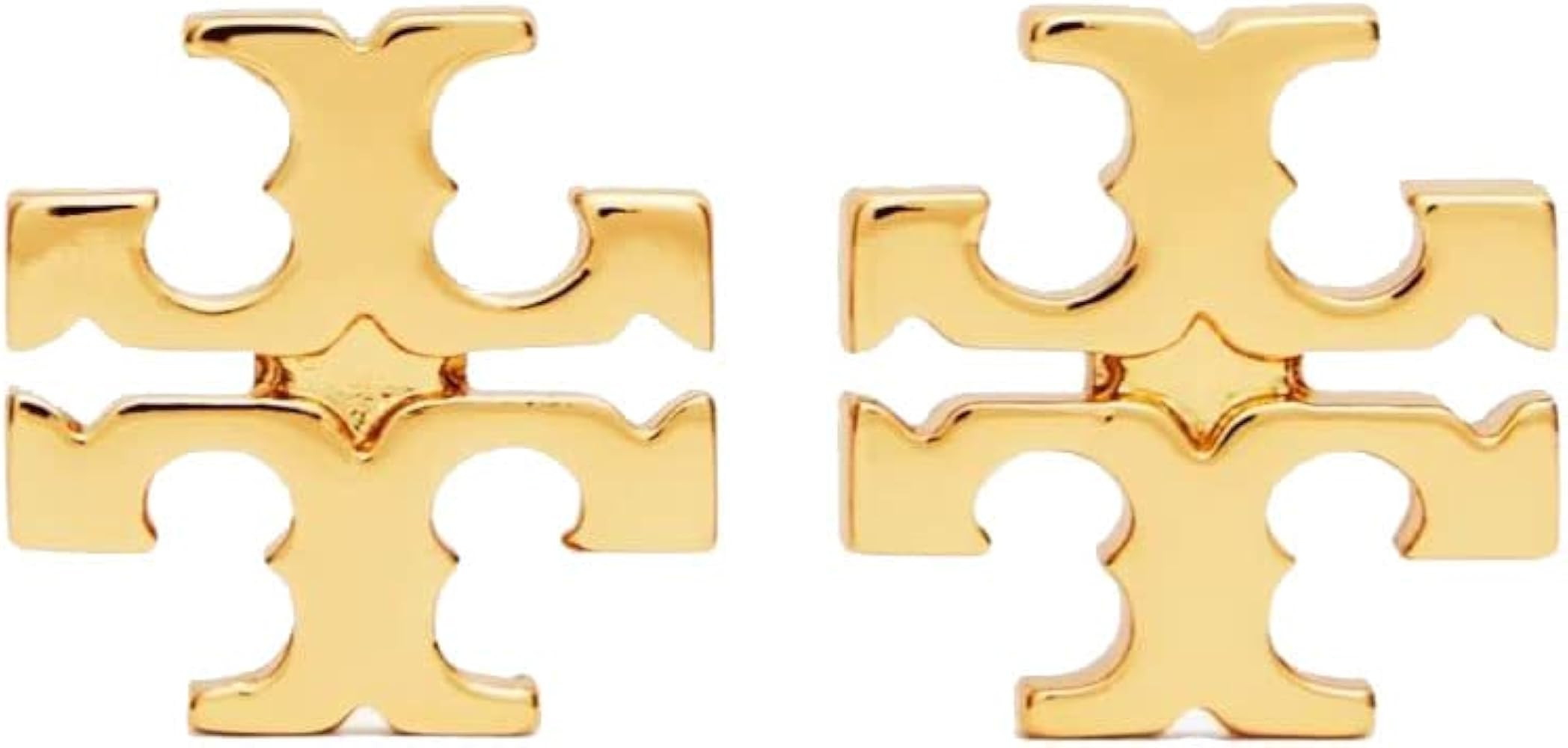 Tory BurchWomen's Large Logo Stud Earrings (Tory Gold) | Amazon (US)