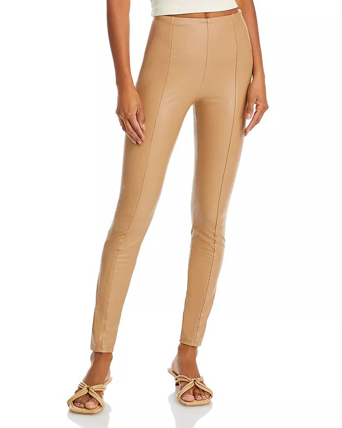 Textured Faux Leather Leggings | Bloomingdale's (US)