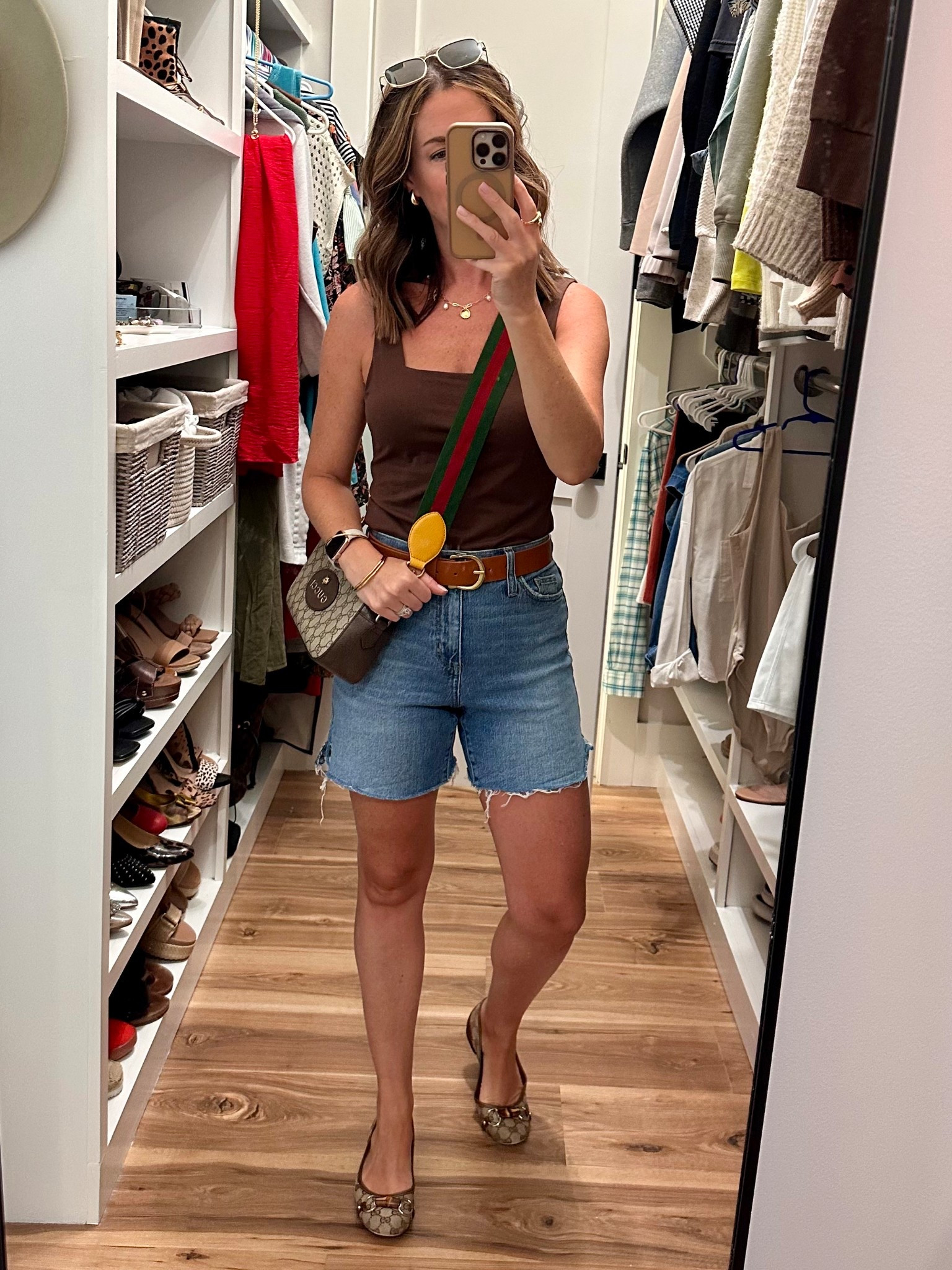 Mixing new with old & high with low fashion 🤎 I’ll never get tired of these flats.

#LTKStyleTip #LTKShoeCrush #LTKItBag