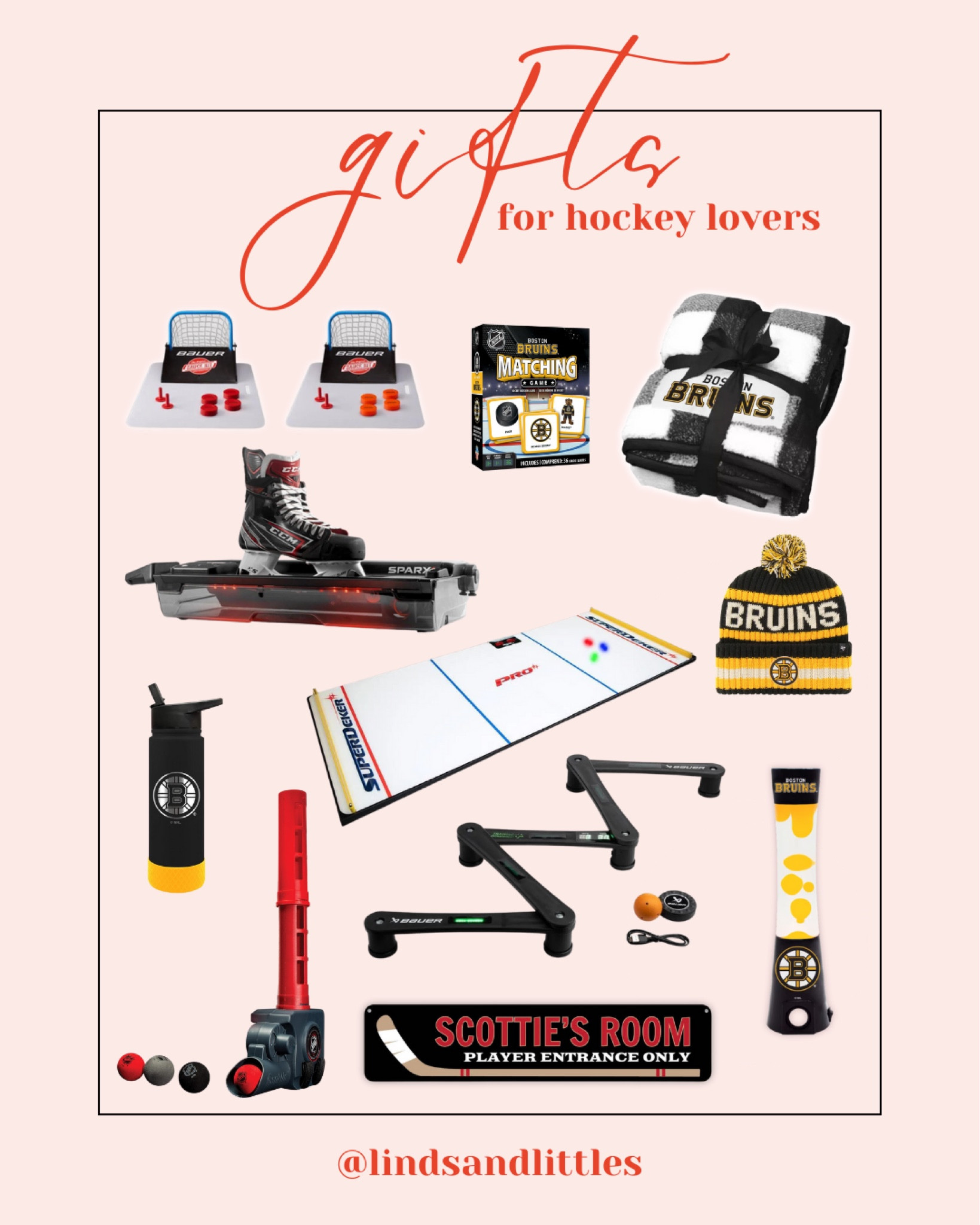 Gifts for hockey lovers! #hockeygifts #giftguides #boysgifts

#LTKHoliday #LTKSeasonal #LTKGiftGuide