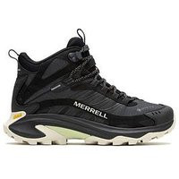 Merrell Womens Moab Speed 2 Mid Goretex Hiking Boots - Black | Very (UK)