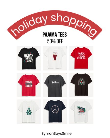 Holiday shopping / holiday pajamas / christmas pajamas / graphic tees / family matching 

#LTKHoliday #LTKSeasonal #LTKHolidaySale