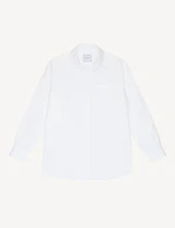 Chessie: Oxford, White | With Nothing Underneath