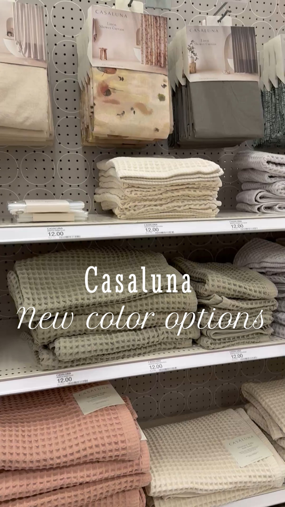 The new color options for the Casaluna waffle bath towels are sooooo good! 👌🏻


Waffle towel, bath towel, hand towel, bathroom decor, spring decor  


#target #targetfinds 

#LTKHome #LTKSeasonal