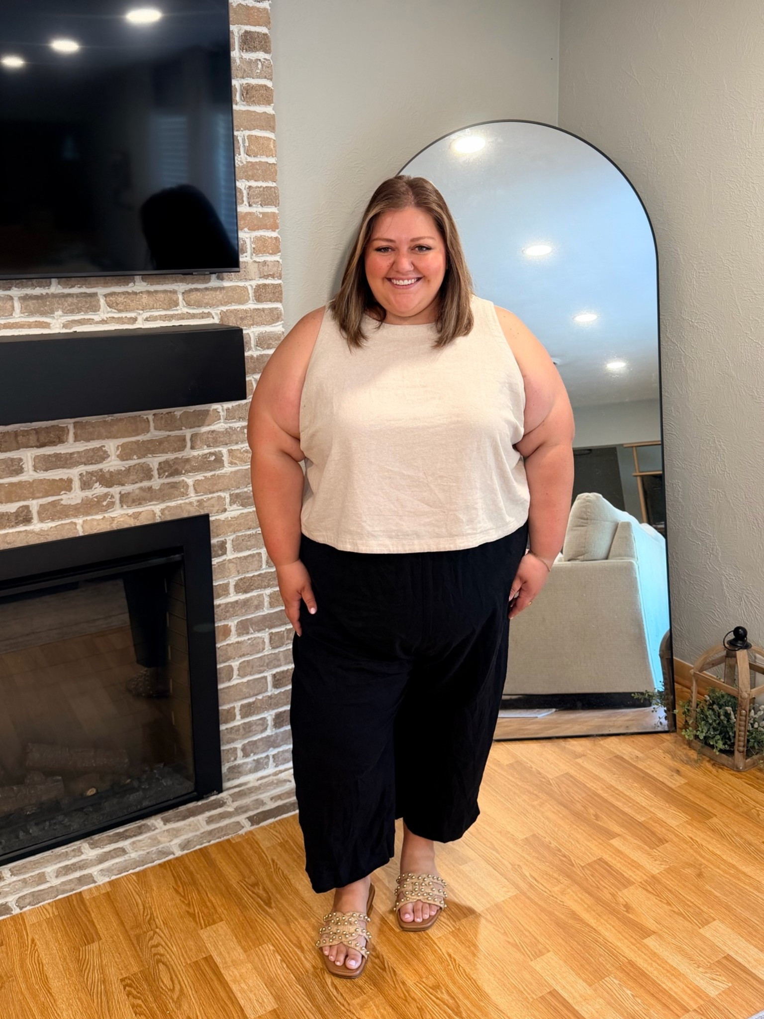 linen on linen as a size 3X/4X!

#LTKPlusSize #LTKTravel #LTKootd