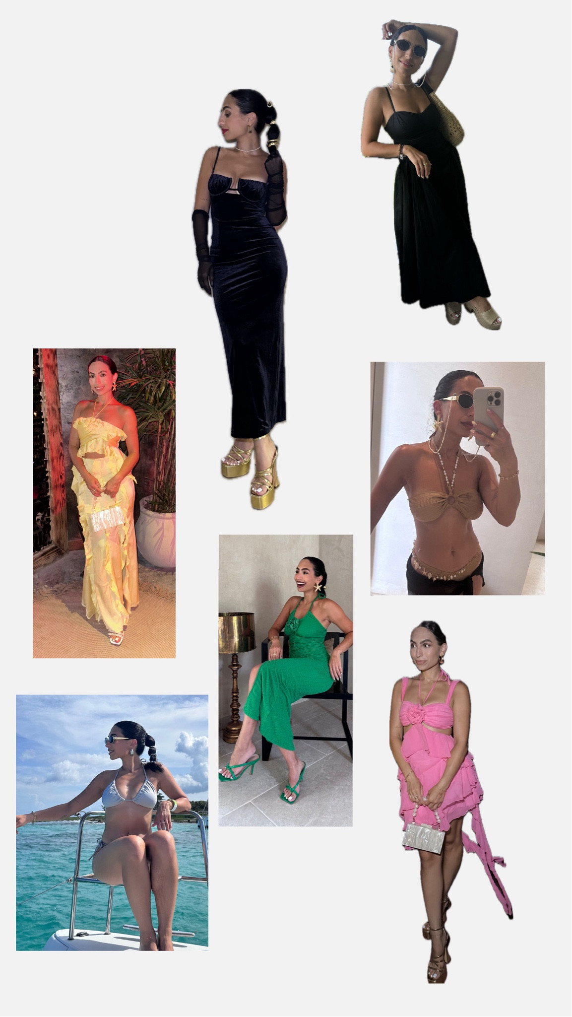 All Mexico items linked below. 
Sizing reference XS in clothing and small in suits 