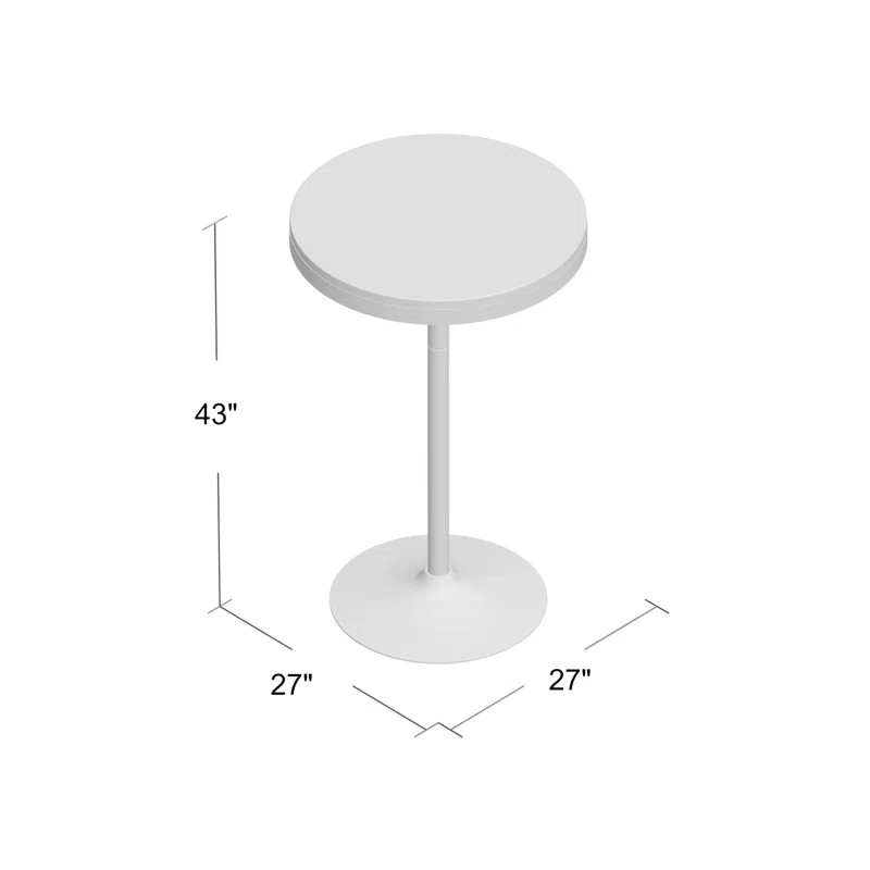 Chambord Round Solid Wood Top Dining Table | Wayfair North America