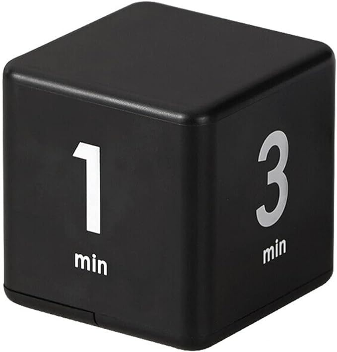 Feilifan Cube Timer, Kid Focus Study Timer Kitchen Work Timer Time Block Cube Gravity Flip Time B... | Amazon (US)
