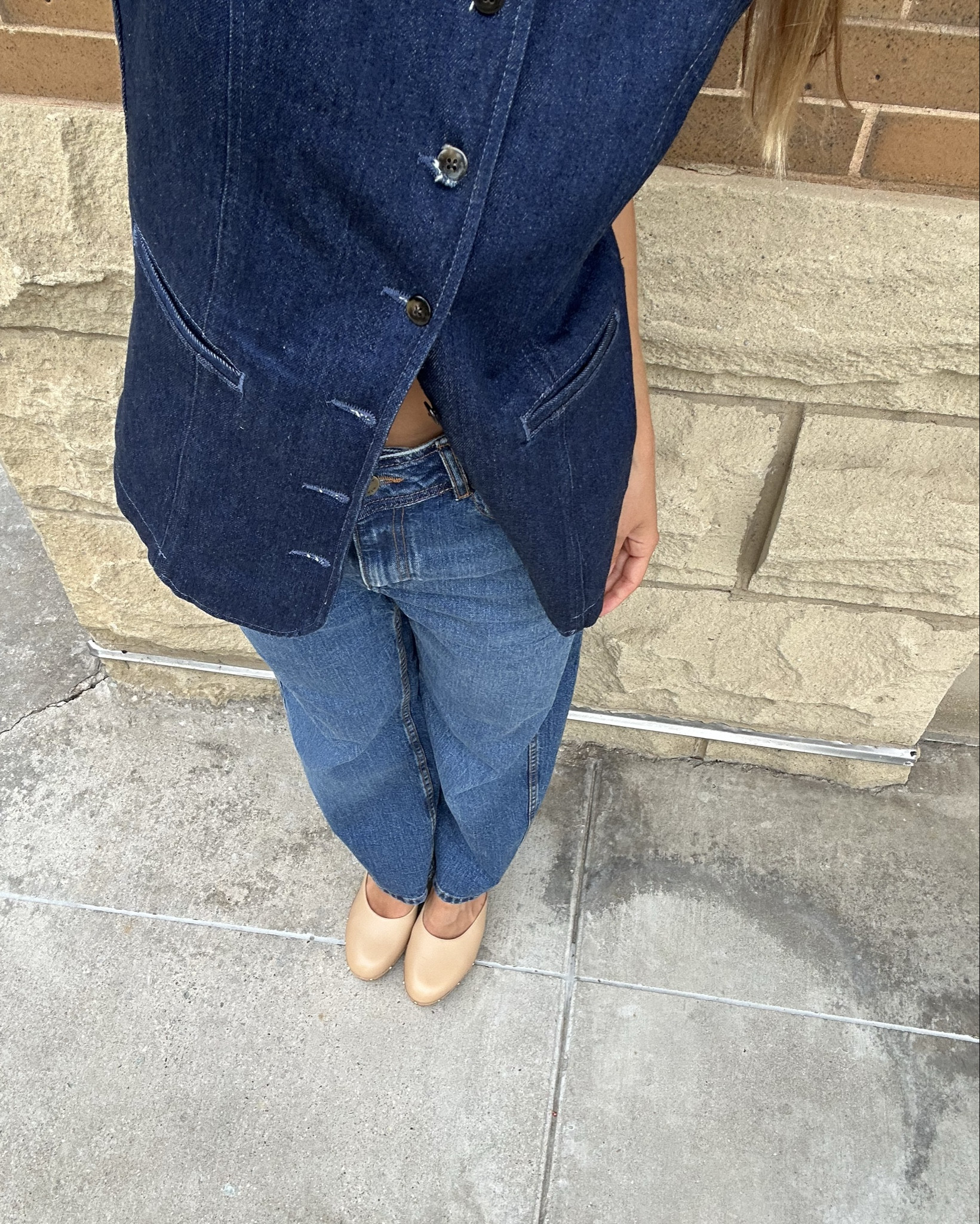 outfit details from a very dreamy day in the city.🤍 for reference I’m 5’5 and wearing a 4 in jeans and a small jacket!🦋

#LTKGiftGuide #LTKSummerEdit #LTKSeasonal