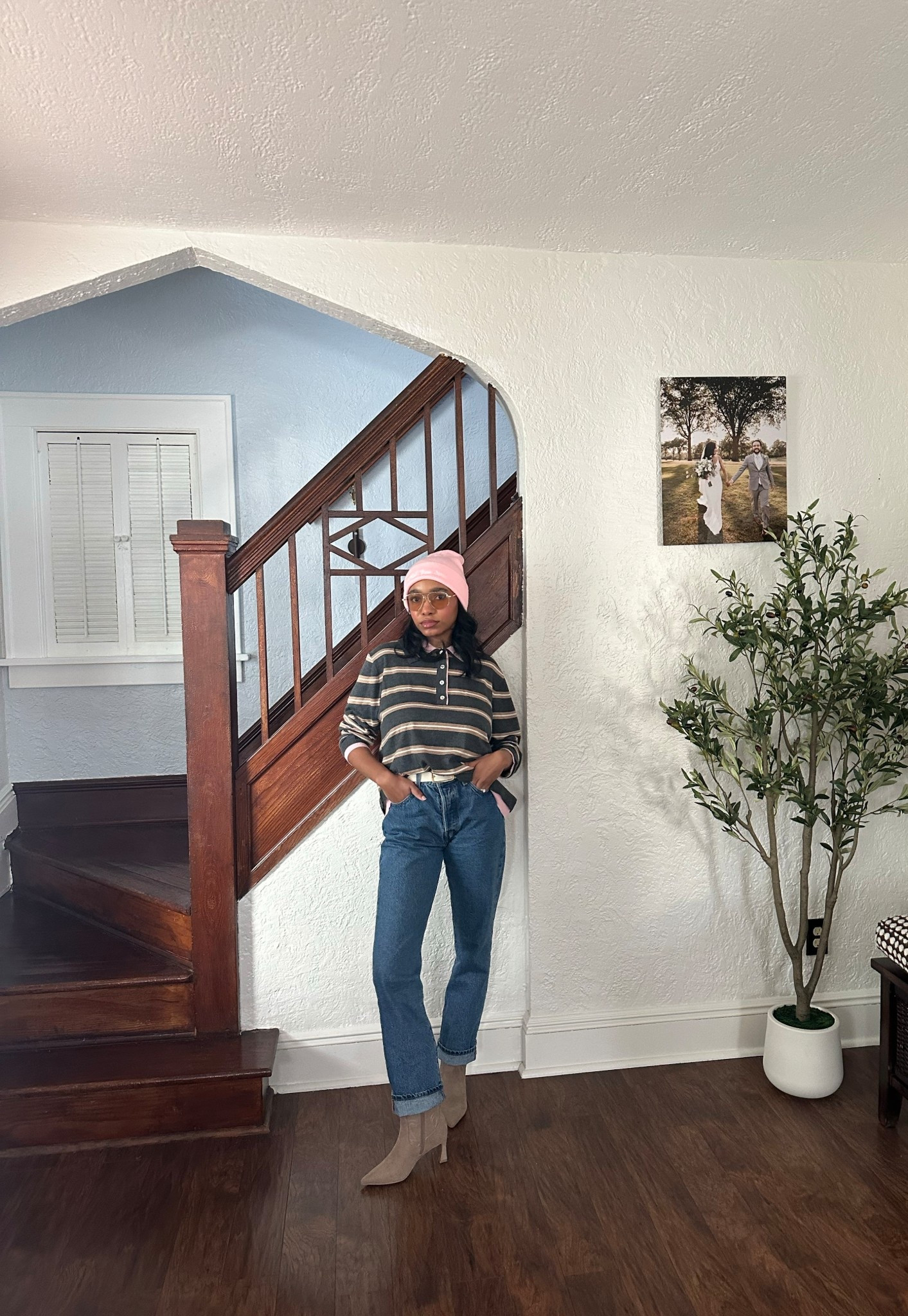 -shirt is from Zara
-size 26 in jeans (one size up)
-boots are tts

#LTKgrwm #LTKSeasonal #LTKootd