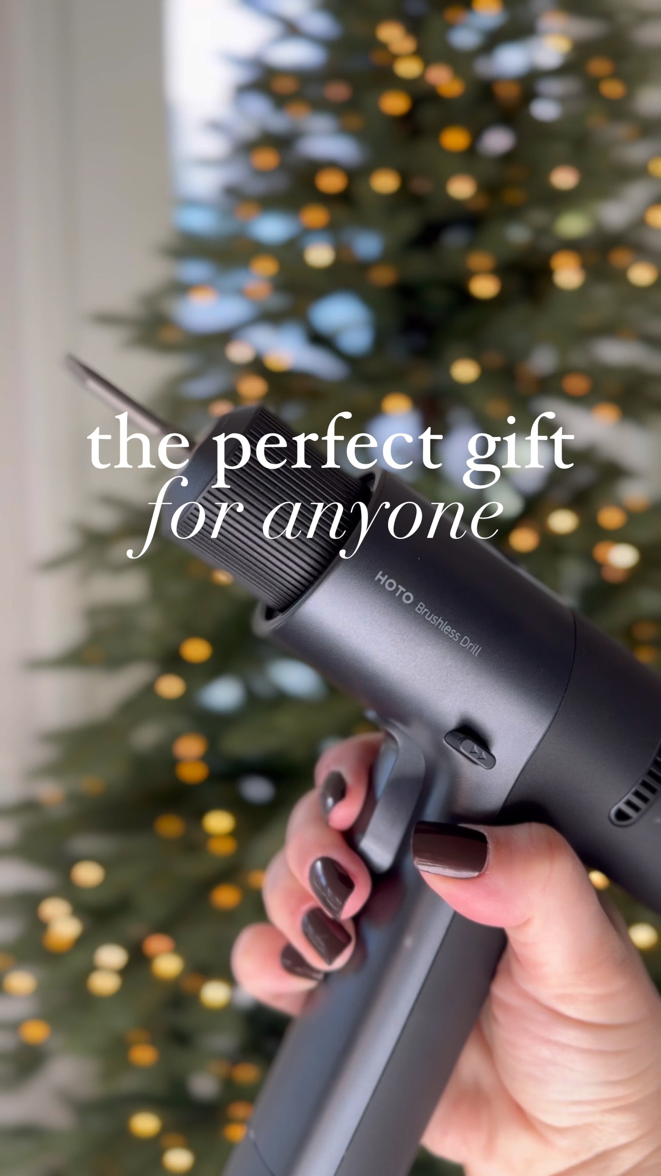 The perfect gift for anyone. And it arrives before Christmas! 🎁

I absolutely love this high-end drill set. The sleek design, the compact carrying case, and the convenience!!

I think my other favorite features are: 1) that the drill is lightweight and 2) there are no giant batteries and battery docks to keep track of — the drill is easily rechargeable with the included USB-C cord!


#LTKGiftGuide #LTKHoliday #LTKHome