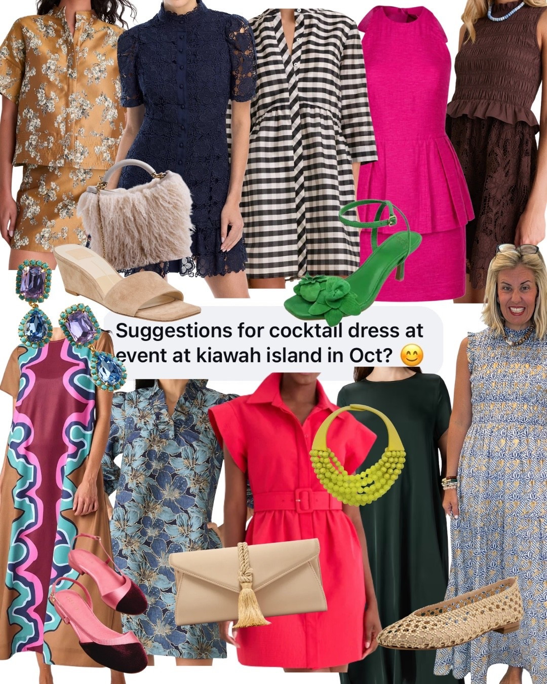 Cocktail ready… I really feel like with cocktail these days you can wear so many ranges of things and spruce it up with your jewels, shoes, and handbag!

#LTKWedding #LTKSeasonal #LTKTravel