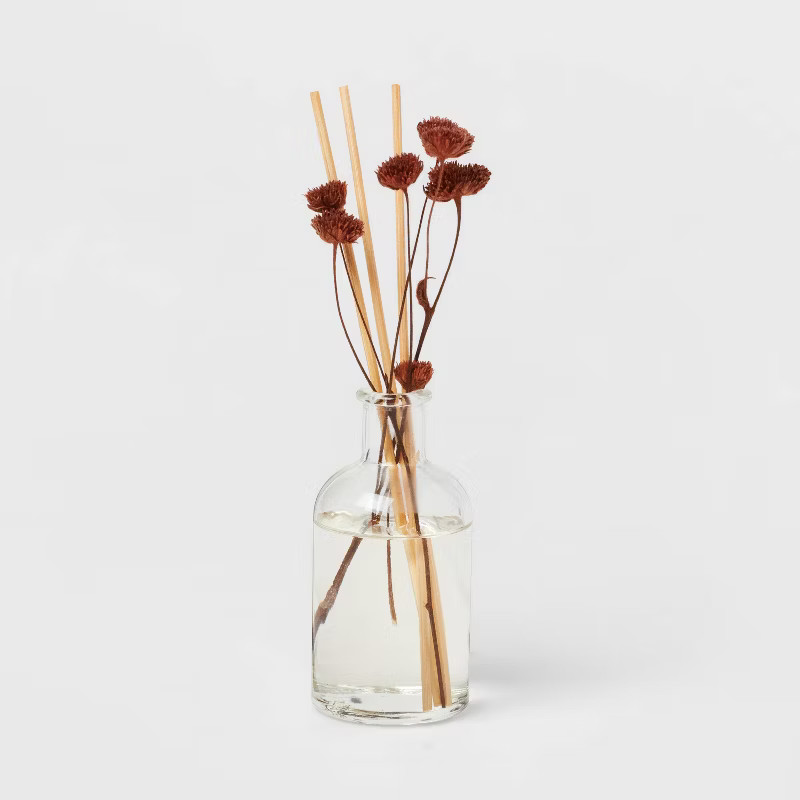 100ml Autumn Amber & Pumpkin Reed Diffuser Rust - Threshold™ | Target